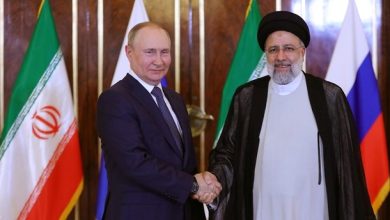 الرئيس الروسى ونظيره الإيرانى