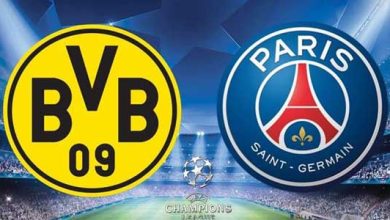 مباراة دورتموند ضد باريس سان جيرمان