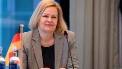 وزيرة الداخلية الألمانية نانسى فيزر