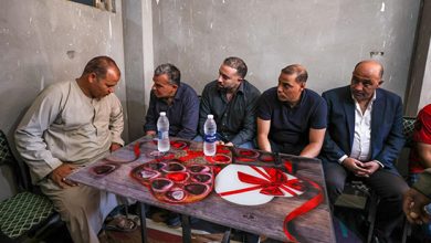 واجب العزاء لأسرة نورهان ناصر