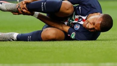 إصابة مبابي