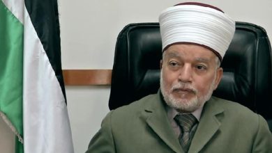 المفتى العام للقدس والديار الفلسطينية، رئيس مجلس الإفتاء الأعلى الشيخ محمد حسين