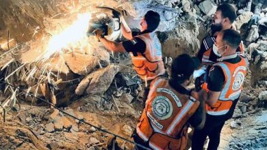 الدفاع المدنى بغزة