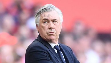 الإيطالي كارلو أنشيلوتي المدير الفني لفريق ريال مدريد