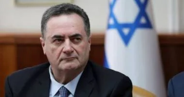 وزير الخارجية الإسرائيلي يسرائيل كاتس