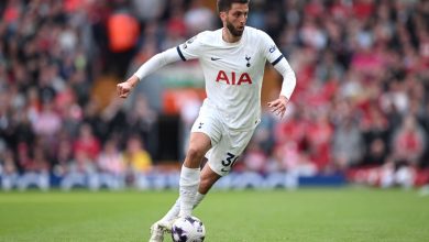 رودريجو بينتانكور لاعب وسط توتنهام