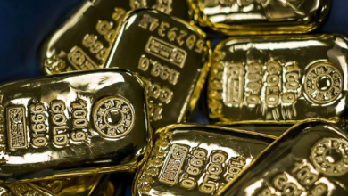 ارتفاع أسعار الذهب مع تراجع حدة التوترات الجيوسياسية