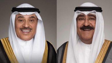 بعث صاحب السمو أمير البلاد الشيخ مشعل الأحمد الجابر الصباح ببرقية تعزية إلى أسرة المغفور لها بإذن الله تعالى حياة أحمد يوسف الفهد.