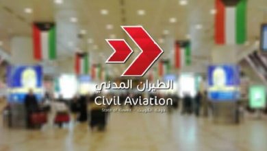 فتح أجواء مطار الكويت