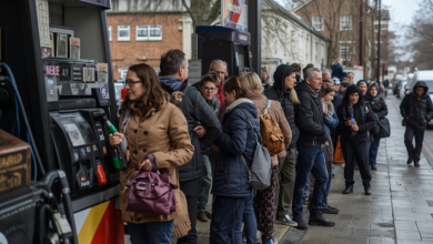 ارتفاع التضخم في المملكة المتحدة مع زيادة أسعار الوقود