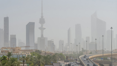 «الأرصاد»: رياح نشطة شديدة الحرارة ومثيرة للغبار تنخفض معها الرؤية اليوم