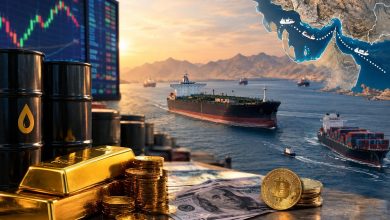 هرمز وباب المندب يضغطان على الأسواق.. والنفط فوق 105 دولارات
