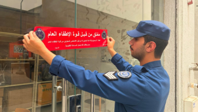 «الإطفاء» تسجل 57 إخطاراً وتنفذ 24 غلقاً إدارياً في الفروانية
