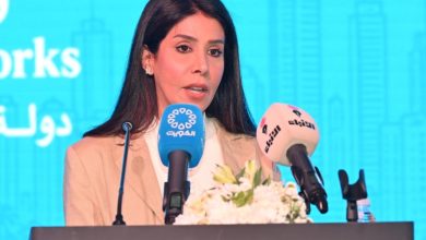 وزيرة «الأشغال» تضع حجر أساس مشروع محطة كبد الشمالية لتنقية مياه الصرف الصحي