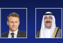 سمو أمير البلاد وماكرون يبحثان تعزيز الشراكة الكويتية الفرنسية